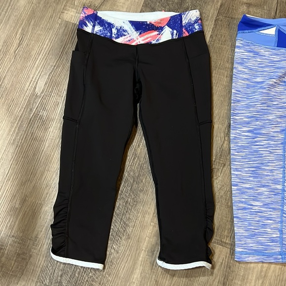 Lot of 2 Ivivva capri leggings size 10 - Picture 2 of 7